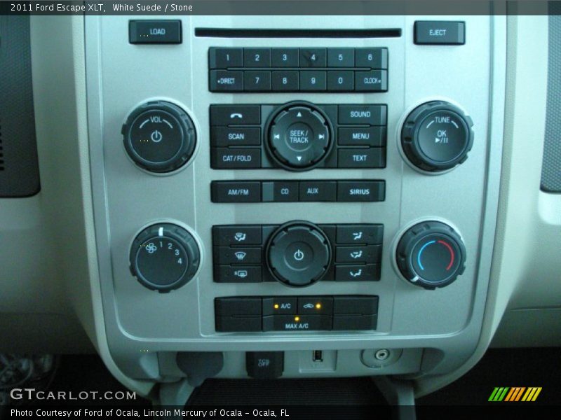 White Suede / Stone 2011 Ford Escape XLT