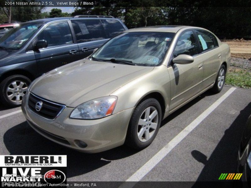Velvet Beige / Blond 2004 Nissan Altima 2.5 SL