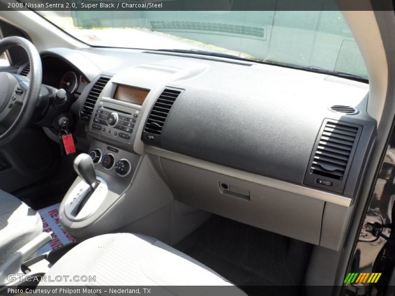 Super Black / Charcoal/Steel 2008 Nissan Sentra 2.0