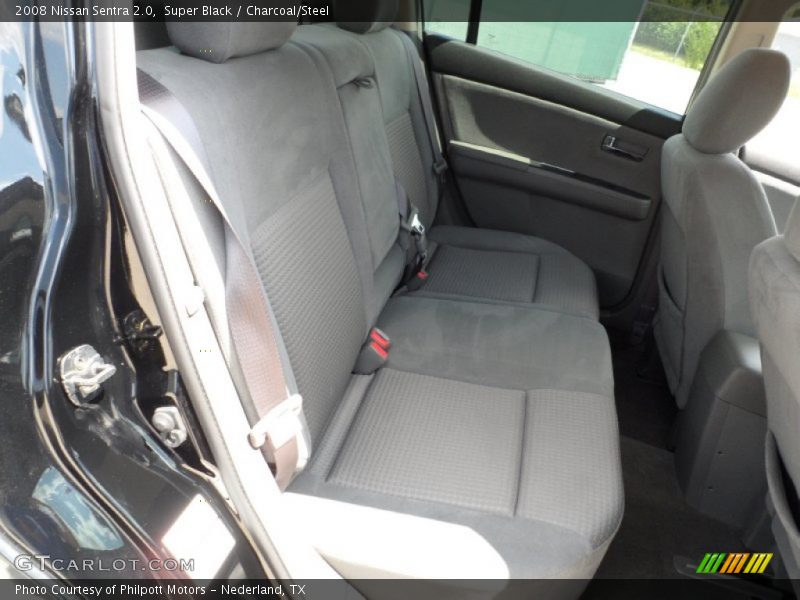 Super Black / Charcoal/Steel 2008 Nissan Sentra 2.0