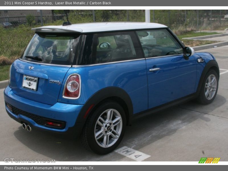 Laser Blue Metallic / Carbon Black 2011 Mini Cooper S Hardtop