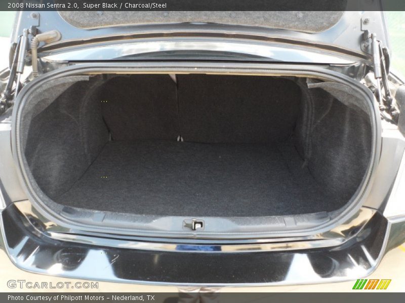Super Black / Charcoal/Steel 2008 Nissan Sentra 2.0