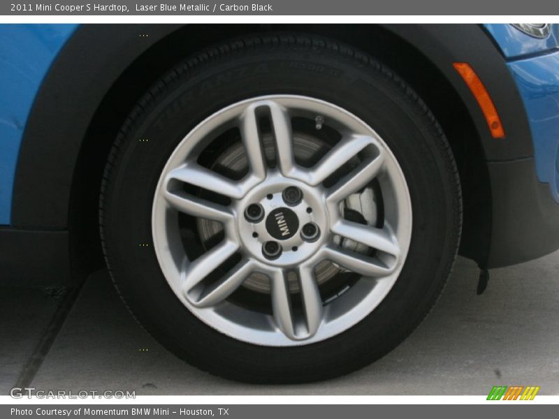 Laser Blue Metallic / Carbon Black 2011 Mini Cooper S Hardtop