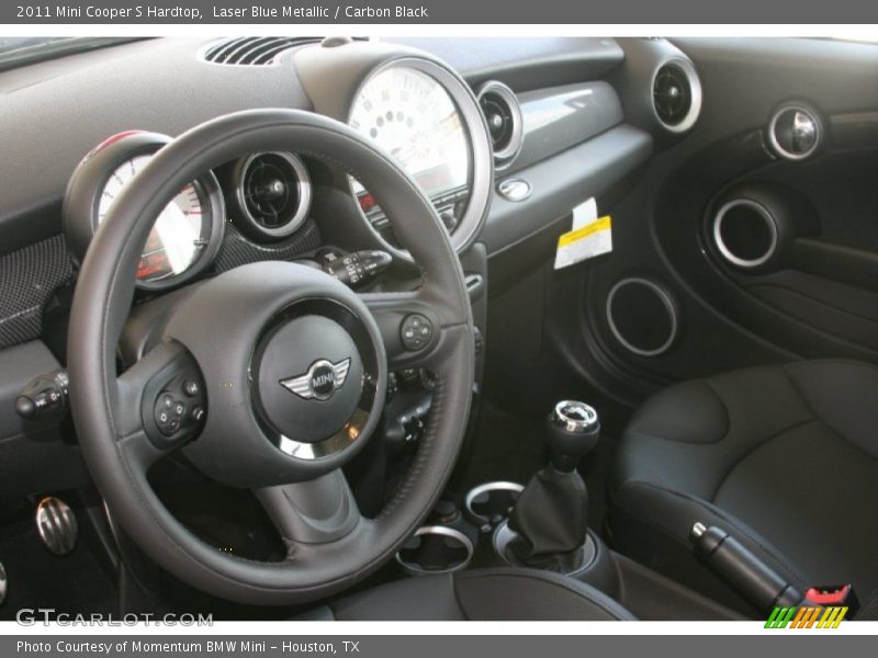 Laser Blue Metallic / Carbon Black 2011 Mini Cooper S Hardtop