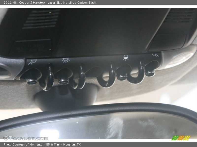 Laser Blue Metallic / Carbon Black 2011 Mini Cooper S Hardtop