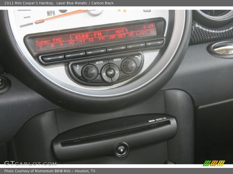 Laser Blue Metallic / Carbon Black 2011 Mini Cooper S Hardtop