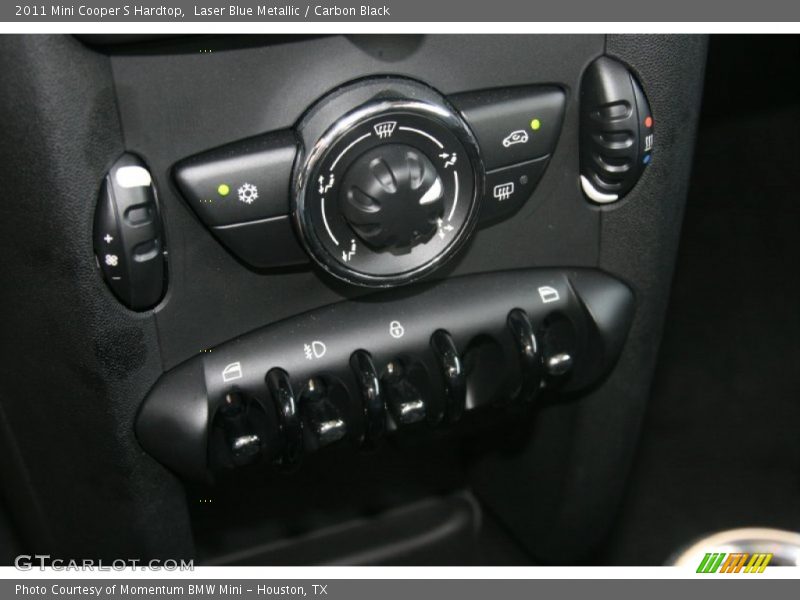 Laser Blue Metallic / Carbon Black 2011 Mini Cooper S Hardtop