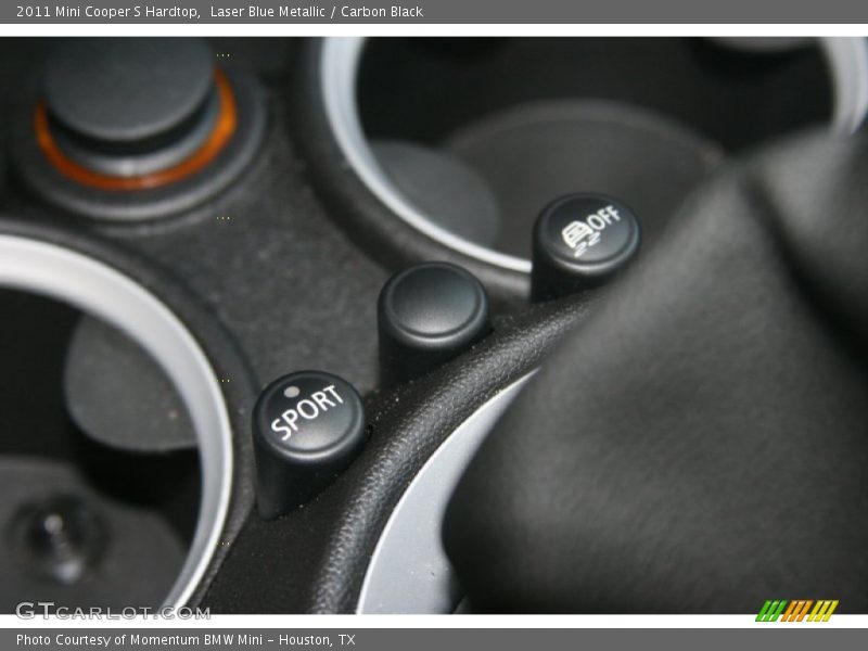 Laser Blue Metallic / Carbon Black 2011 Mini Cooper S Hardtop