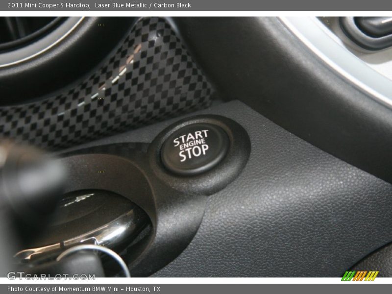 Laser Blue Metallic / Carbon Black 2011 Mini Cooper S Hardtop
