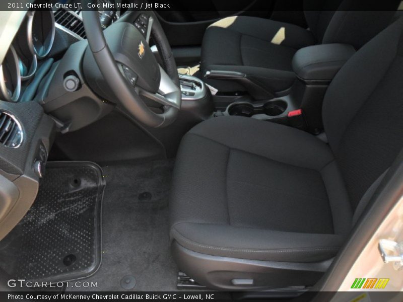Gold Mist Metallic / Jet Black 2011 Chevrolet Cruze LT