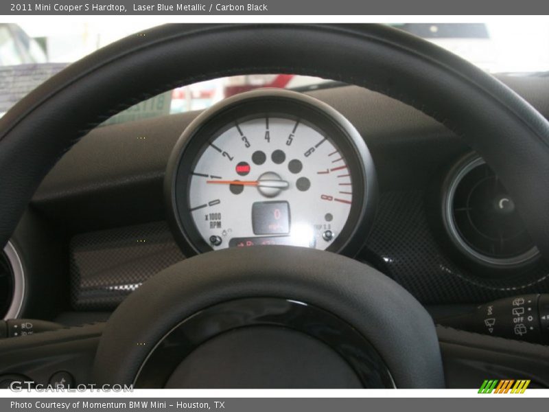 Laser Blue Metallic / Carbon Black 2011 Mini Cooper S Hardtop