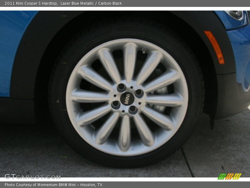 Laser Blue Metallic / Carbon Black 2011 Mini Cooper S Hardtop