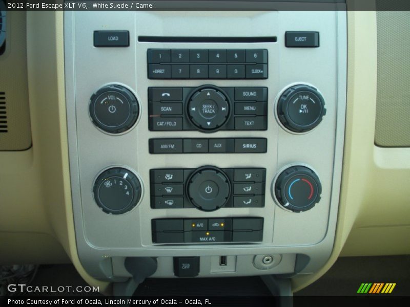 Controls of 2012 Escape XLT V6