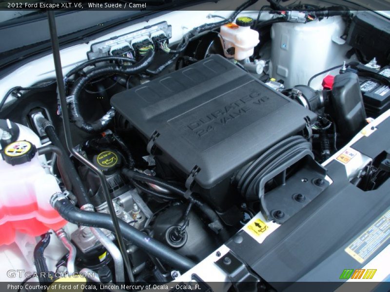  2012 Escape XLT V6 Engine - 3.0 Liter DOHC 24-Valve Duratec Flex-Fuel V6