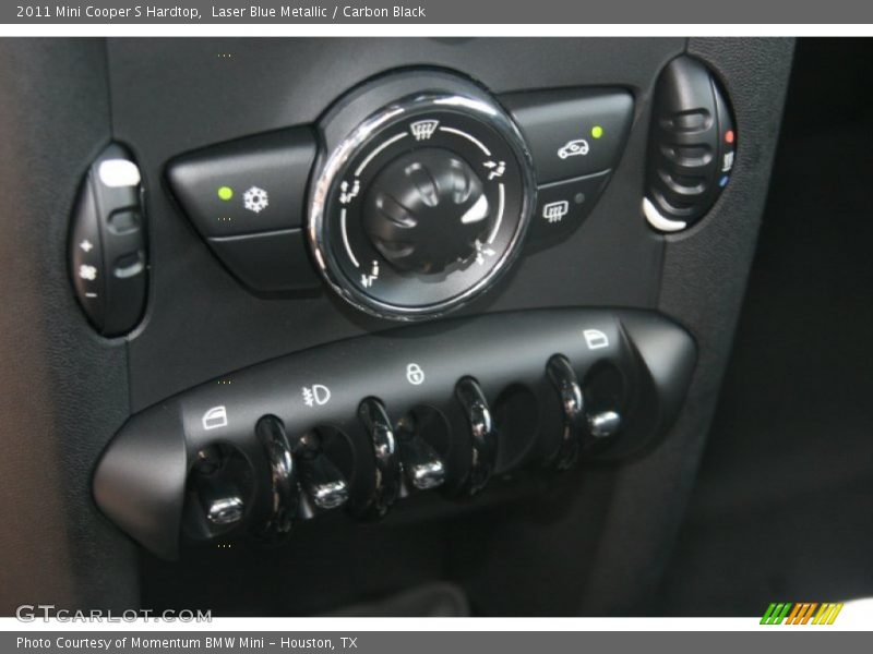 Laser Blue Metallic / Carbon Black 2011 Mini Cooper S Hardtop