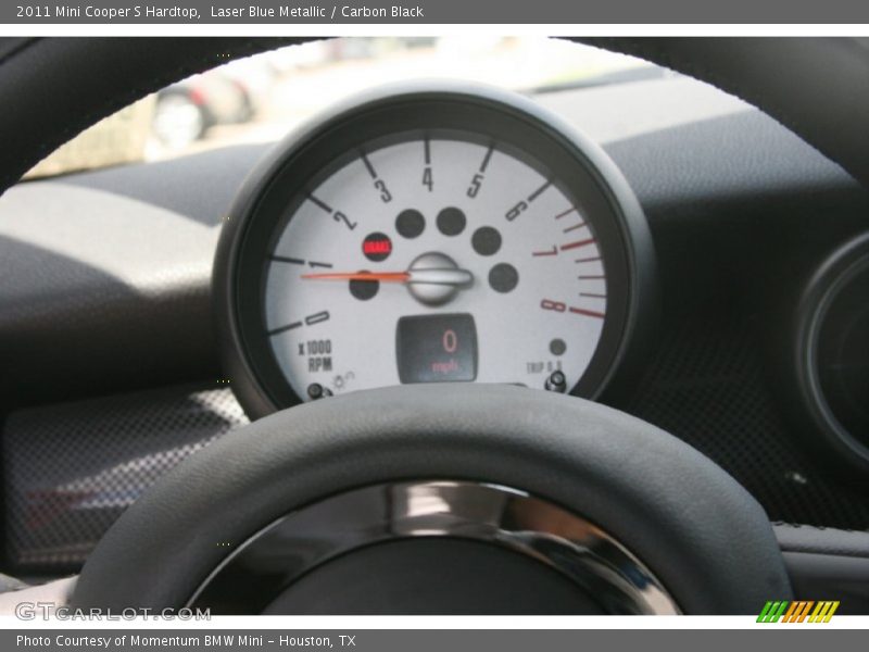 Laser Blue Metallic / Carbon Black 2011 Mini Cooper S Hardtop