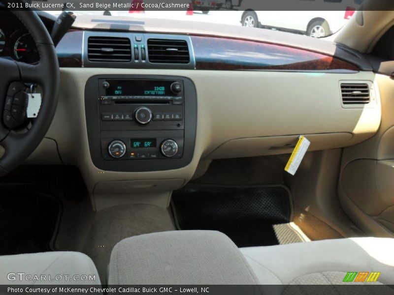 Sand Beige Metallic / Cocoa/Cashmere 2011 Buick Lucerne CX