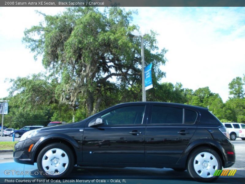 Black Sapphire / Charcoal 2008 Saturn Astra XE Sedan