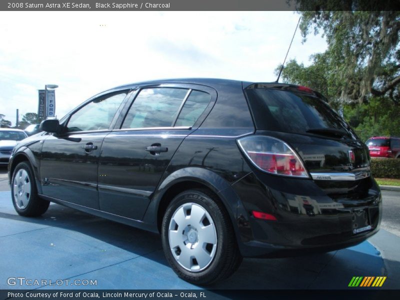 Black Sapphire / Charcoal 2008 Saturn Astra XE Sedan