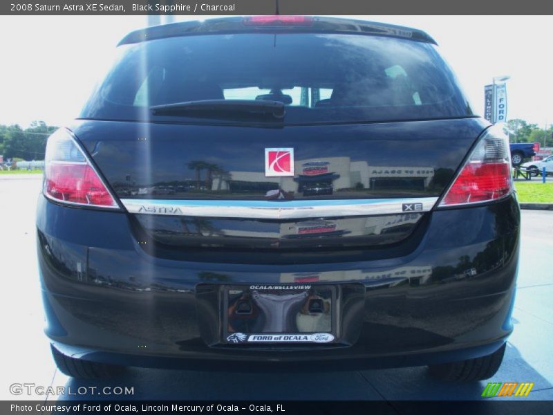 Black Sapphire / Charcoal 2008 Saturn Astra XE Sedan