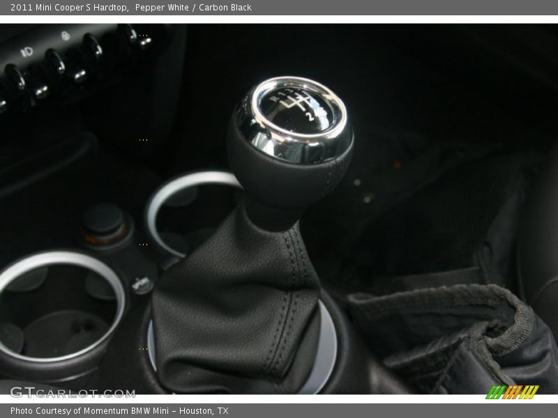 Pepper White / Carbon Black 2011 Mini Cooper S Hardtop