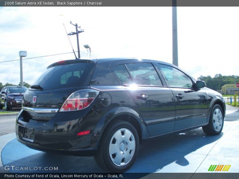 Black Sapphire / Charcoal 2008 Saturn Astra XE Sedan
