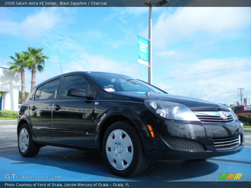 Black Sapphire / Charcoal 2008 Saturn Astra XE Sedan