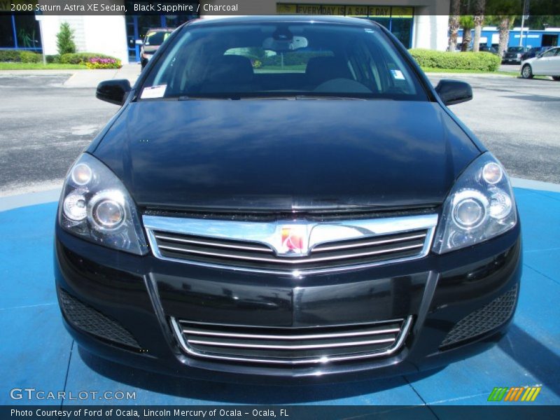Black Sapphire / Charcoal 2008 Saturn Astra XE Sedan