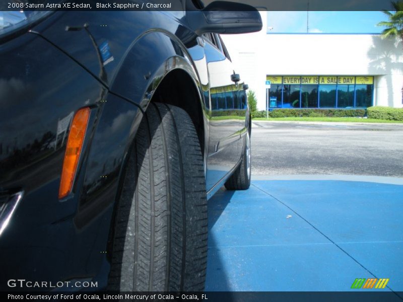 Black Sapphire / Charcoal 2008 Saturn Astra XE Sedan