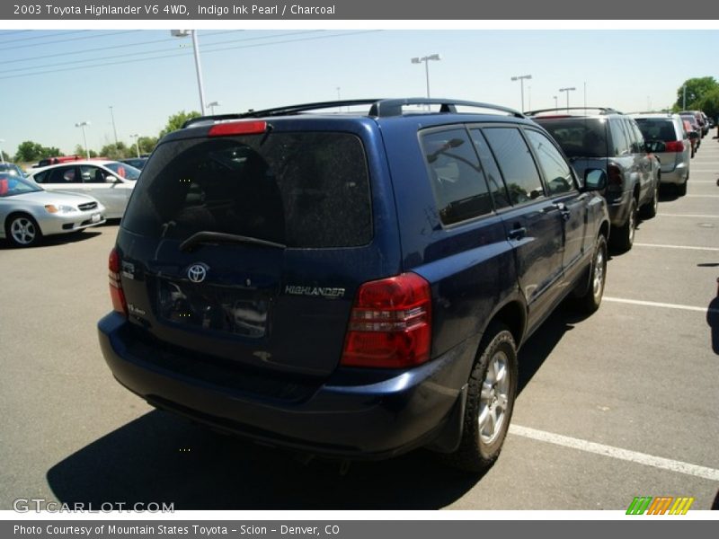 Indigo Ink Pearl / Charcoal 2003 Toyota Highlander V6 4WD