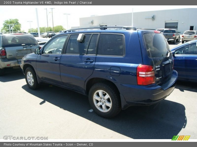 Indigo Ink Pearl / Charcoal 2003 Toyota Highlander V6 4WD