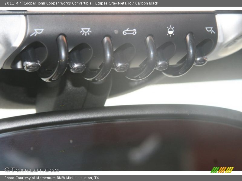 Eclipse Gray Metallic / Carbon Black 2011 Mini Cooper John Cooper Works Convertible