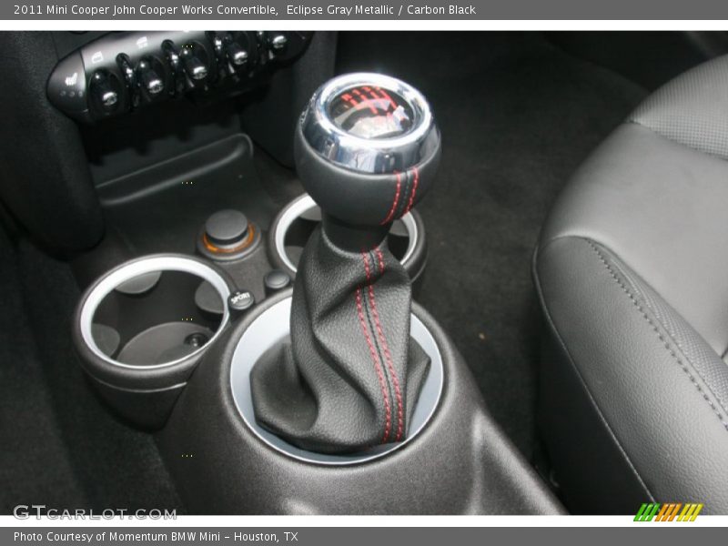  2011 Cooper John Cooper Works Convertible 6 Speed Manual Shifter