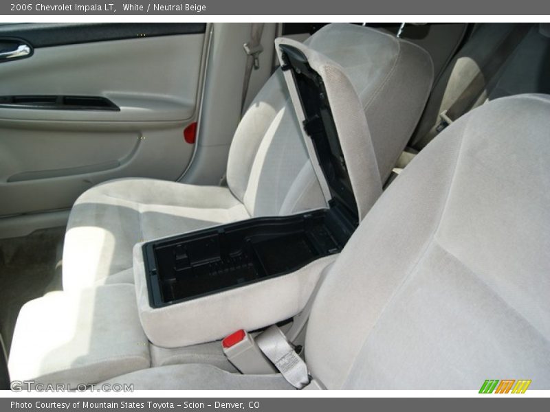 White / Neutral Beige 2006 Chevrolet Impala LT