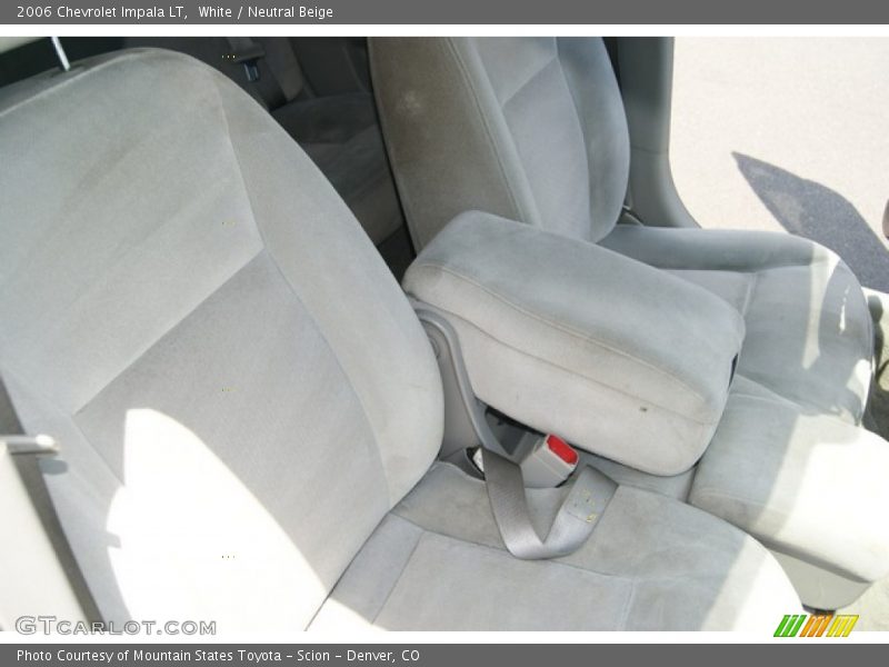 White / Neutral Beige 2006 Chevrolet Impala LT