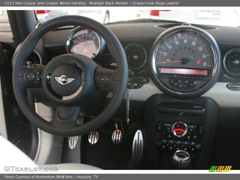 Dashboard of 2011 Cooper John Cooper Works Hardtop