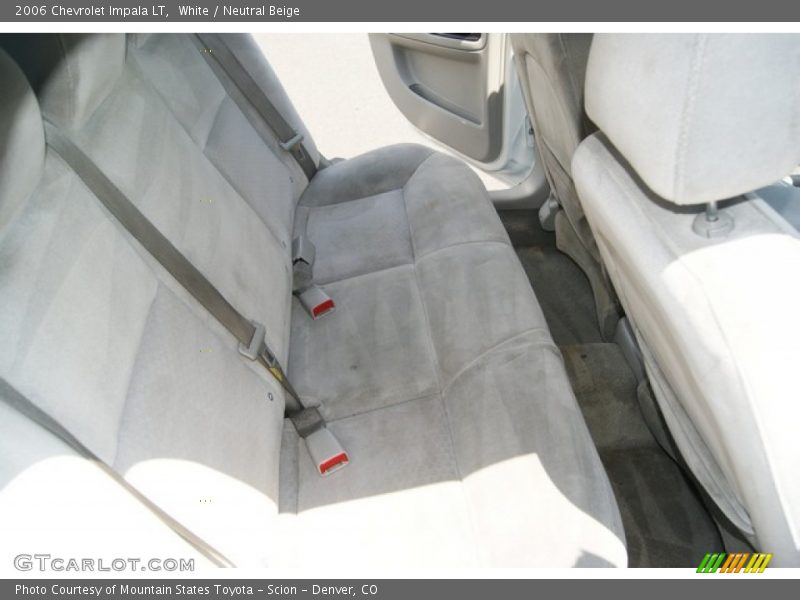White / Neutral Beige 2006 Chevrolet Impala LT