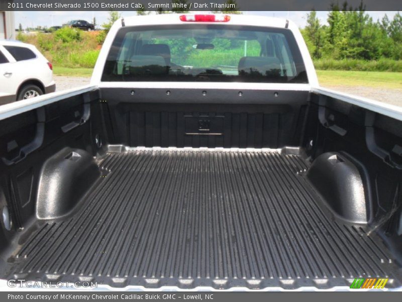 Summit White / Dark Titanium 2011 Chevrolet Silverado 1500 Extended Cab