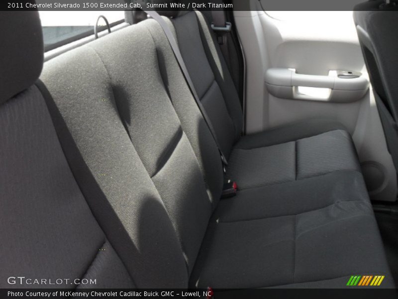 Summit White / Dark Titanium 2011 Chevrolet Silverado 1500 Extended Cab