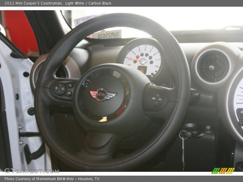 Light White / Carbon Black 2011 Mini Cooper S Countryman