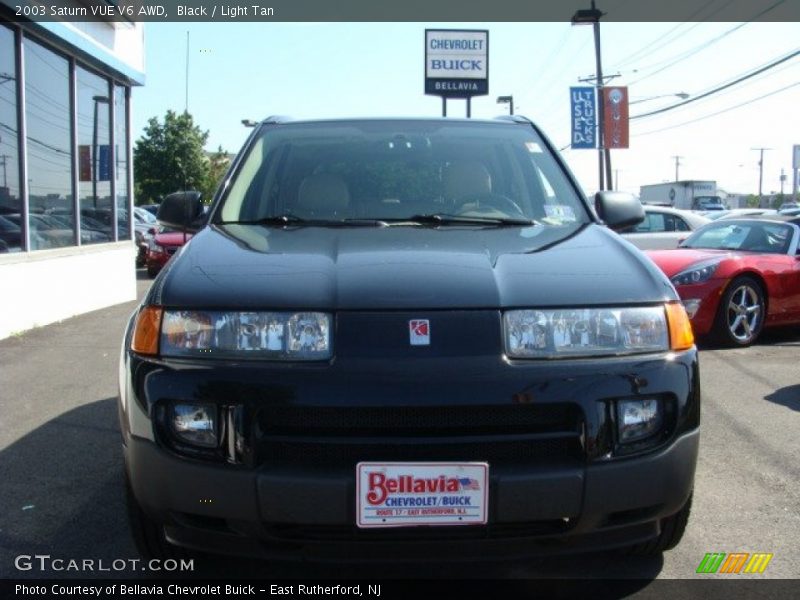 Black / Light Tan 2003 Saturn VUE V6 AWD