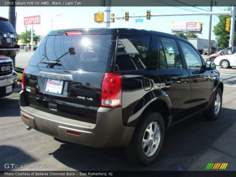 Black / Light Tan 2003 Saturn VUE V6 AWD