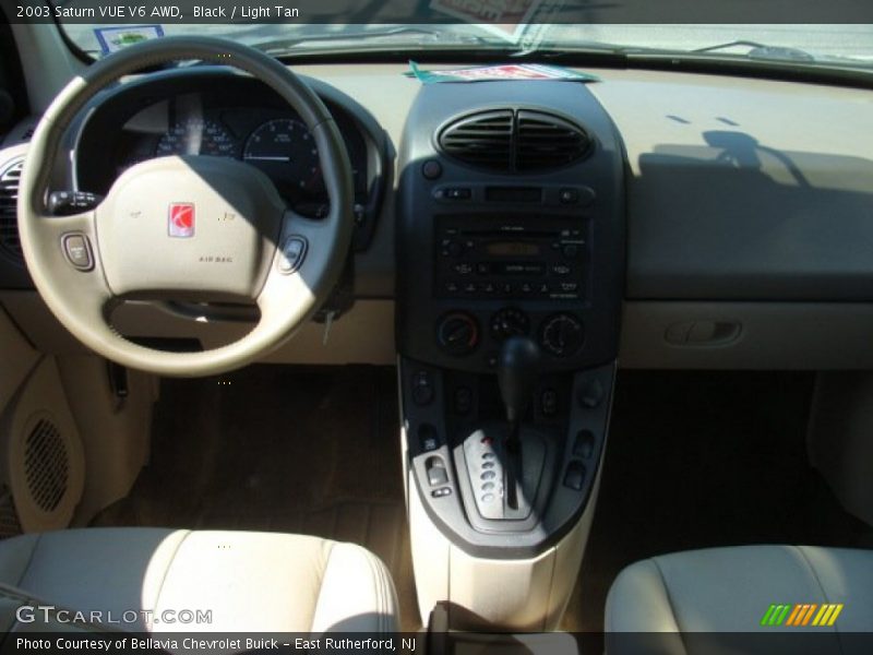 Black / Light Tan 2003 Saturn VUE V6 AWD