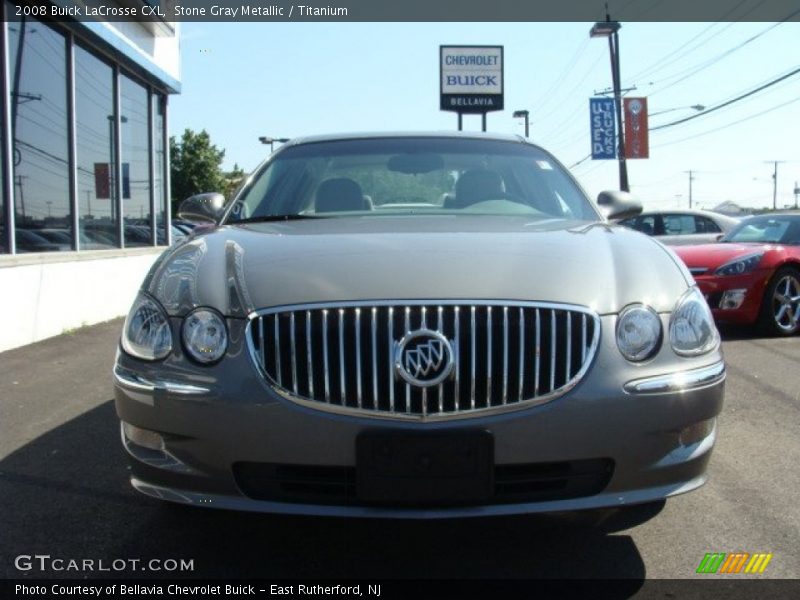 Stone Gray Metallic / Titanium 2008 Buick LaCrosse CXL