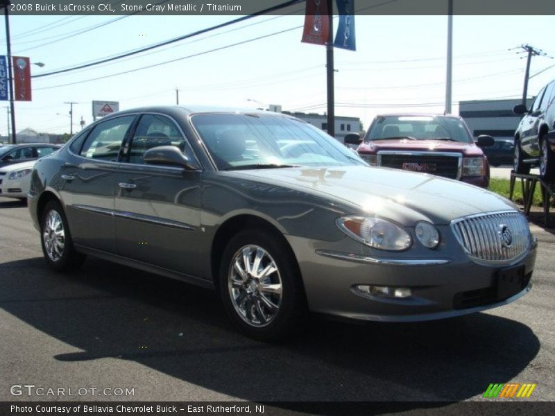 Stone Gray Metallic / Titanium 2008 Buick LaCrosse CXL
