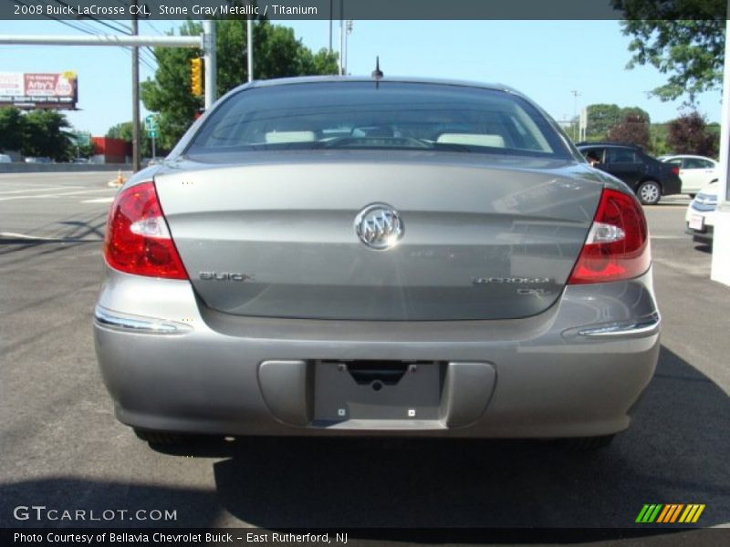 Stone Gray Metallic / Titanium 2008 Buick LaCrosse CXL