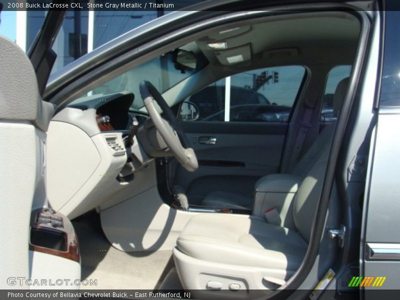 Stone Gray Metallic / Titanium 2008 Buick LaCrosse CXL