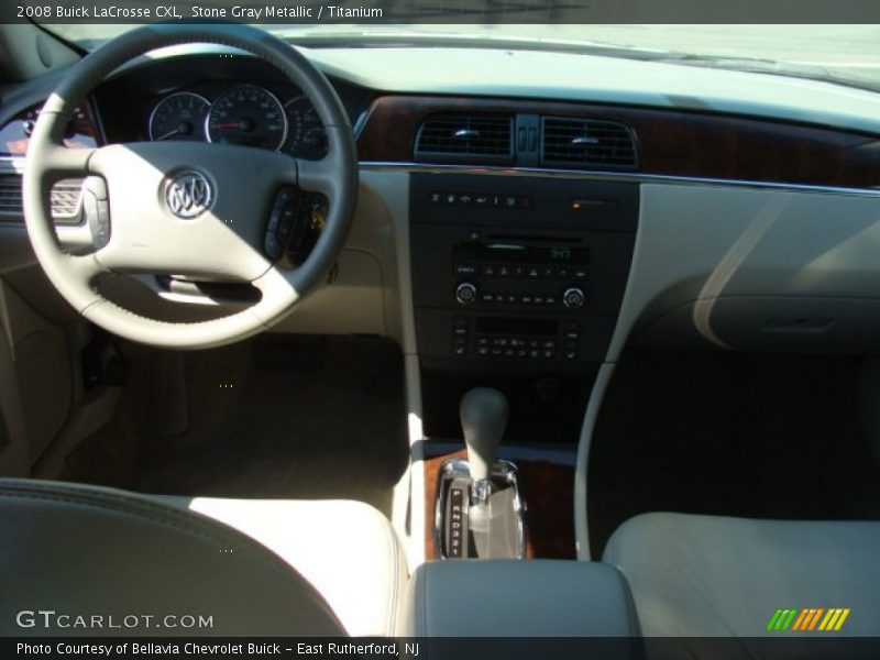 Stone Gray Metallic / Titanium 2008 Buick LaCrosse CXL