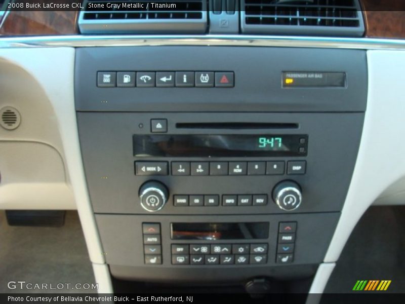 Stone Gray Metallic / Titanium 2008 Buick LaCrosse CXL
