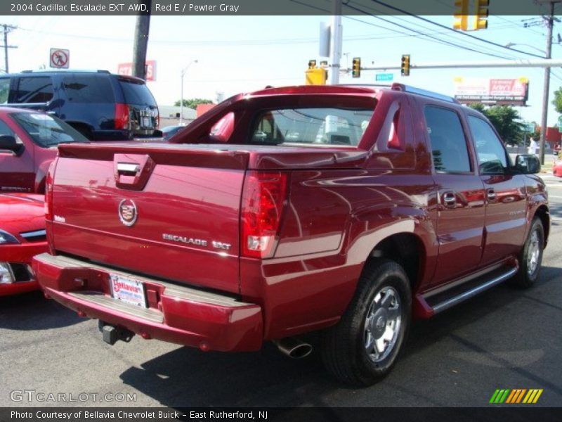 Red E / Pewter Gray 2004 Cadillac Escalade EXT AWD